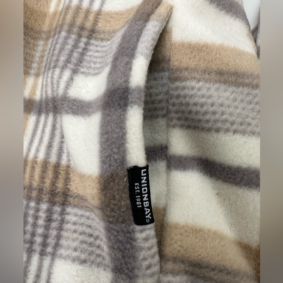 UNIONBAY Woodsman Microfleece Lined Flannel Shirt Jacket/Size Small - Picture 5 of 14